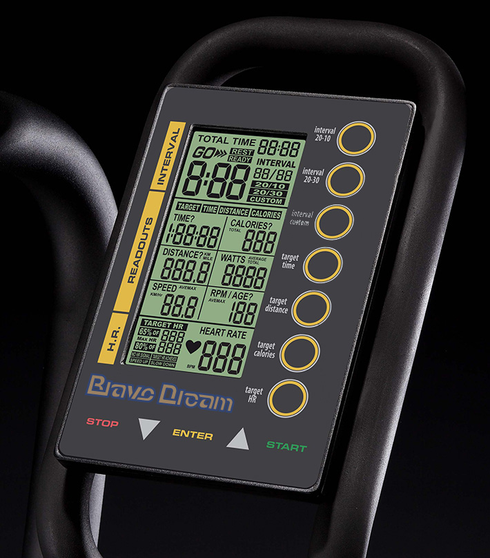 air bike風扇車電子錶